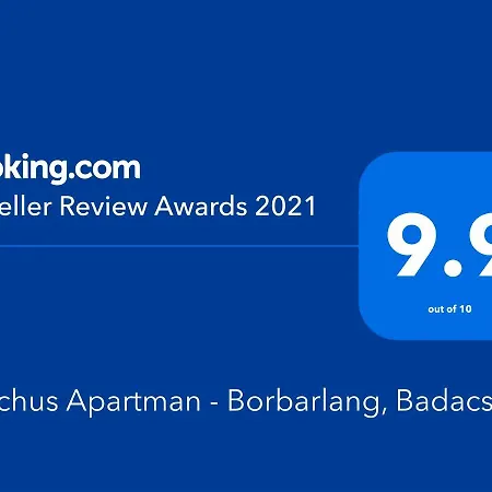 Bacchus - Borbarlang, Badacsony アパート バダチョニトマイ