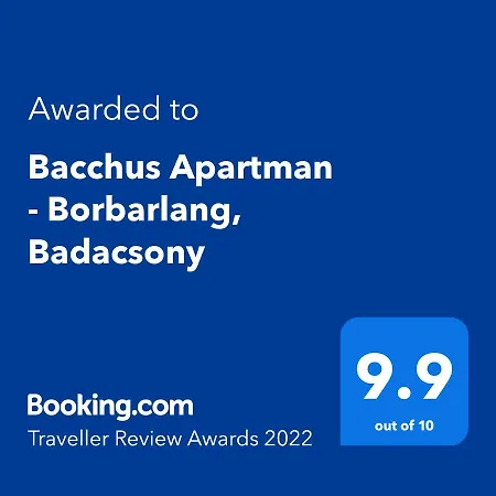 Apartament Bacchus - Borbarlang, Badacsony